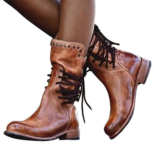 Back Strap Women's Knight Boots Stand-Alone Hot-Selling Large Size Thick Heel