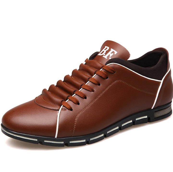 Four seasons sports and leisure men's shoes with men's breathable fashion trend low shoes single shoes
