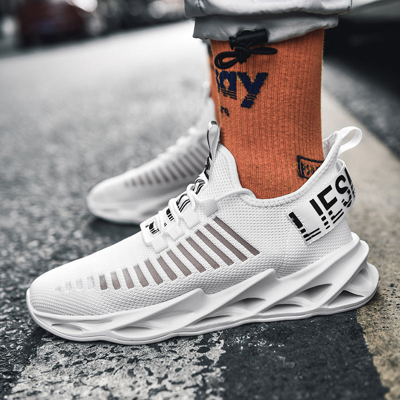 Large Size Mesh Men's Flying Shoes