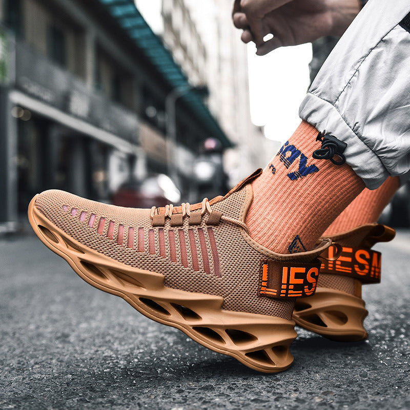 Large Size Mesh Men's Flying Shoes