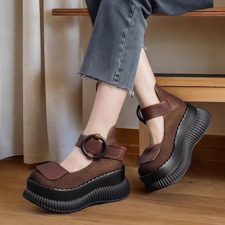 Spring High Heel Low-cut Pumps Raise The Bottom