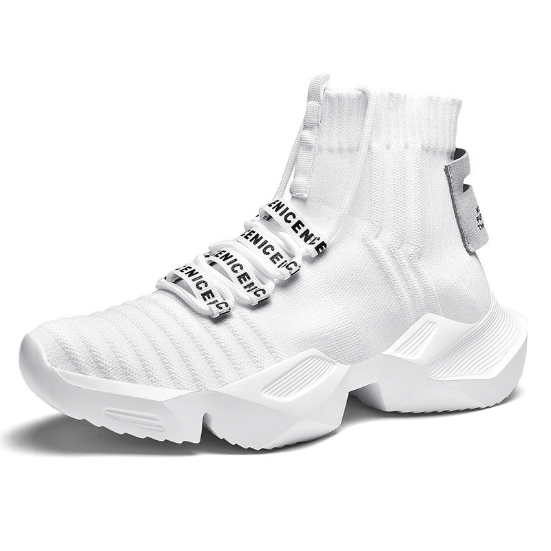 Fall men's thick-soled sports shoes