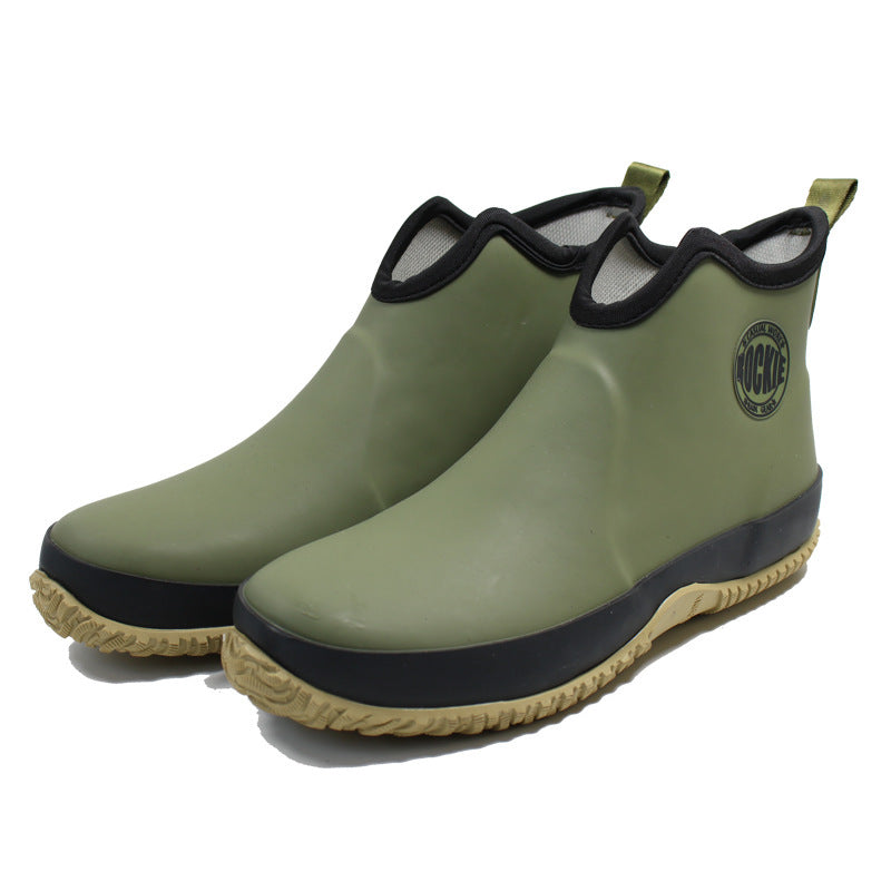 Light Rain Boots Short Fishing Leisure Students