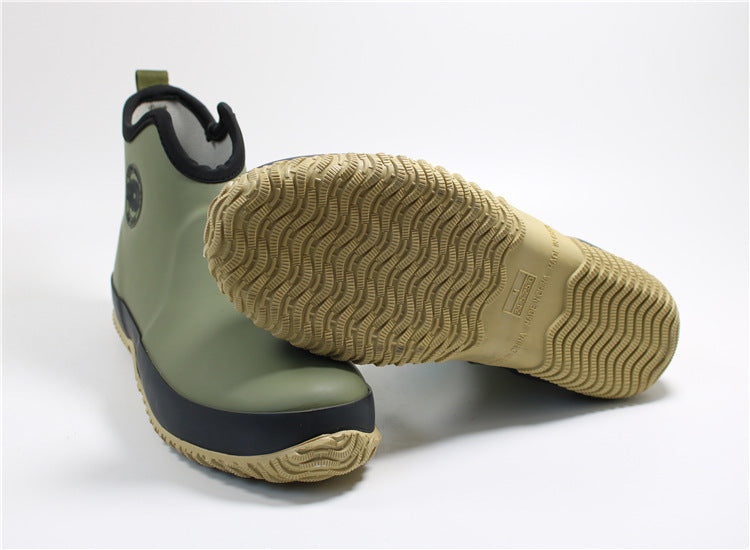 Light Rain Boots Short Fishing Leisure Students