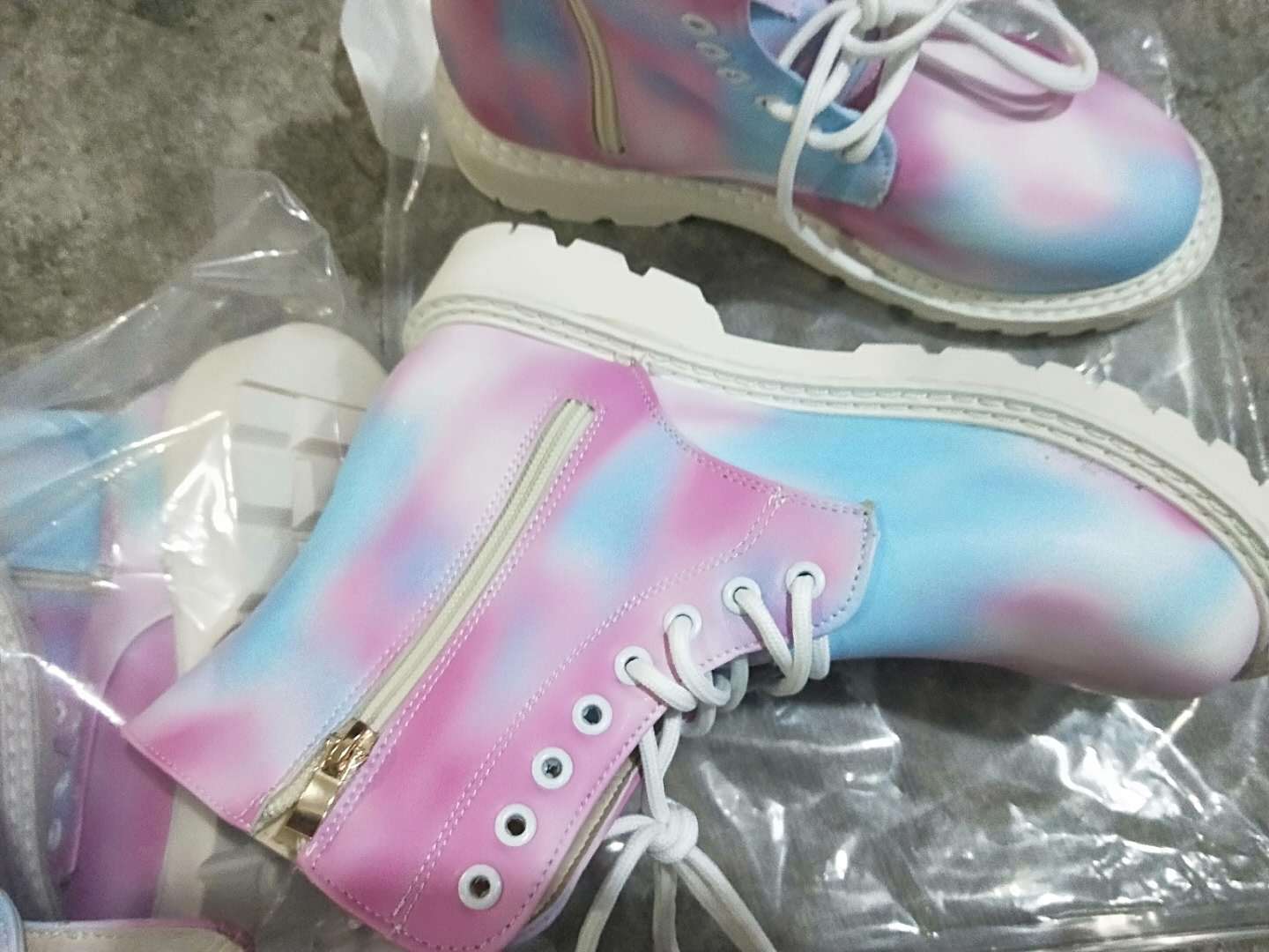 Colorful Martin boots women's casual boots
