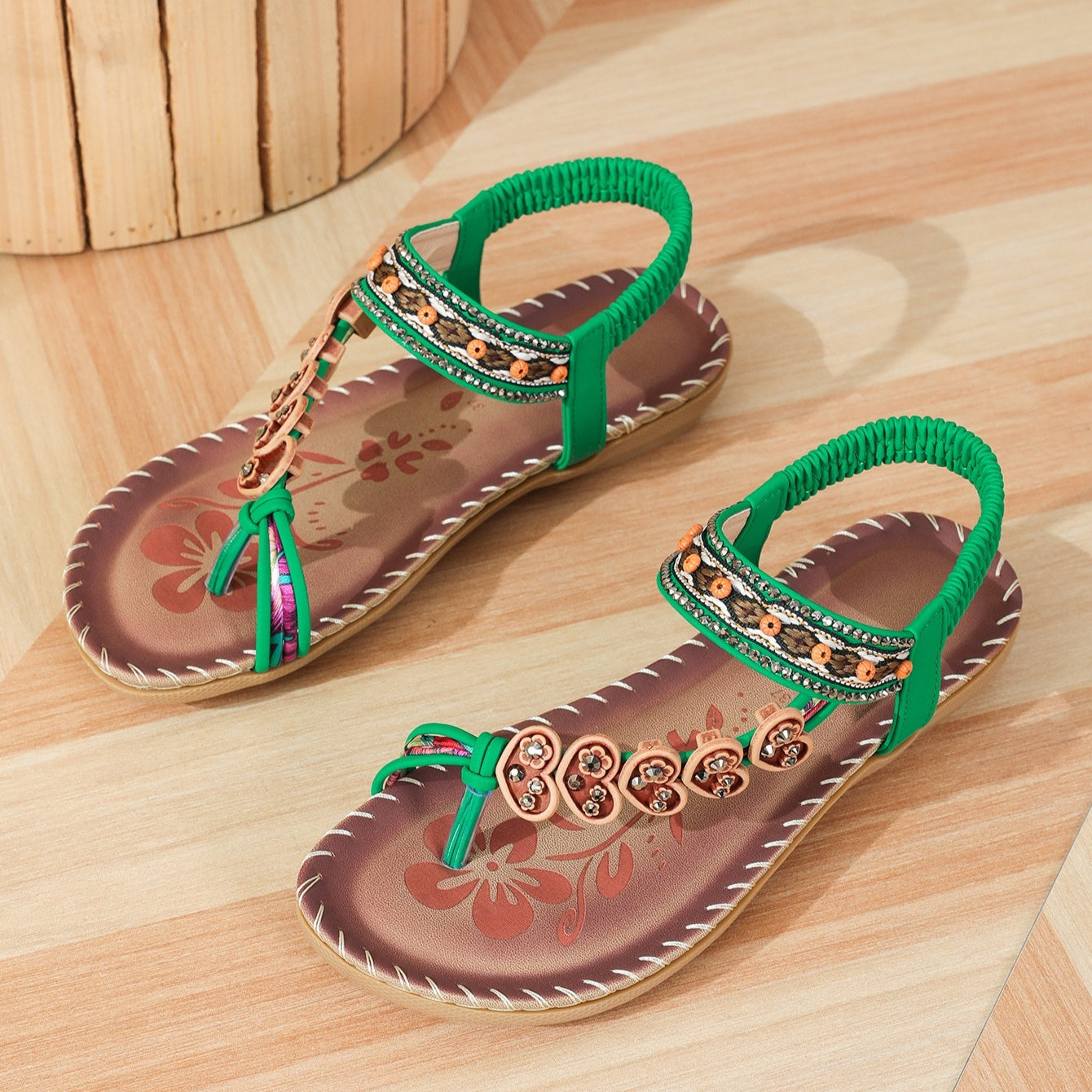 Women's Bohemian Stylish Beach Flat Sandals