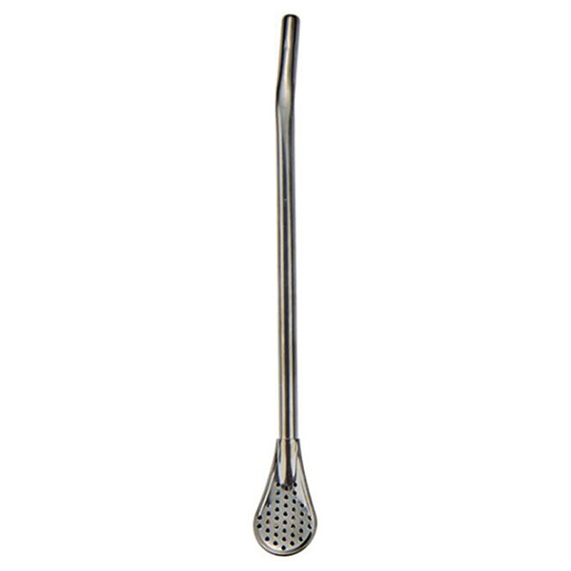 Stirring Spoon With Stainless Steel Filter Straw Mate Drink