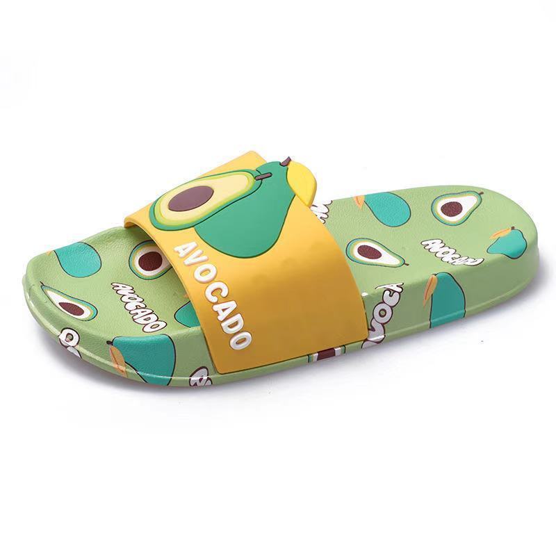 REAVE CAT New Women Slippers Open Toe 2cm Heels Fruit Stylish Cartoon Cute Soft Comfy Non-Slip Size 35-39 Summer A3768