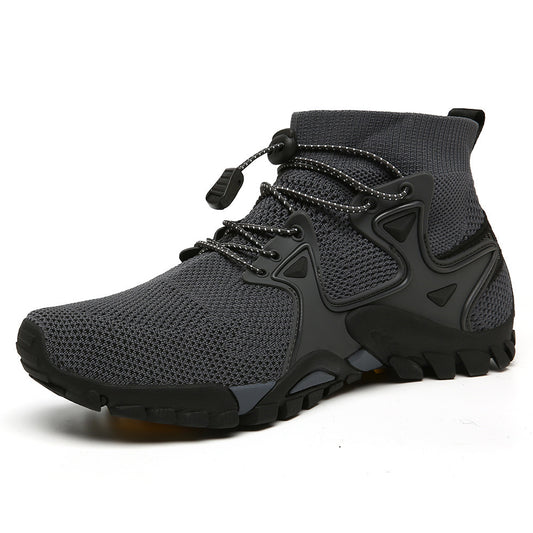 Breathable High-top Outdoor Hiking Shoes Men's Sports Mountain Climbing Amphibious