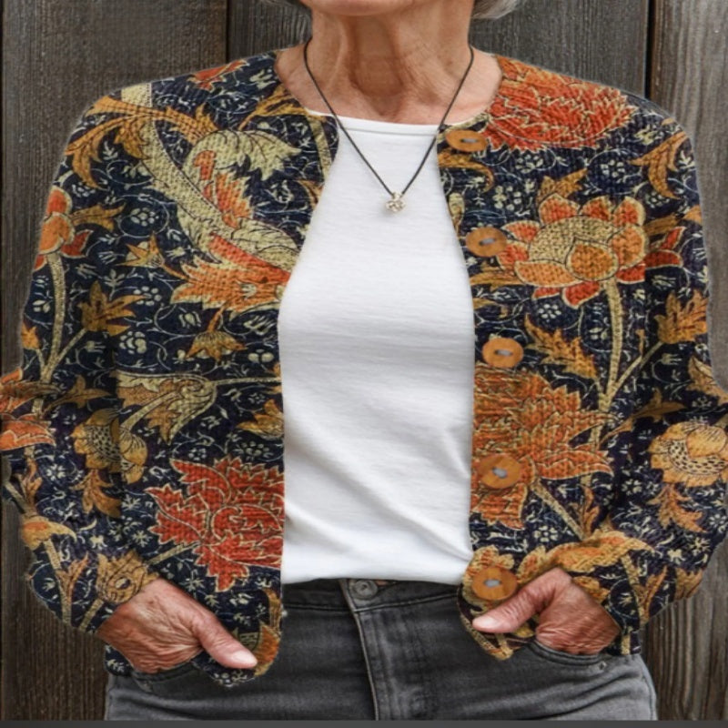 Autumn And Winter Popular Loose 3D Printed Sweater