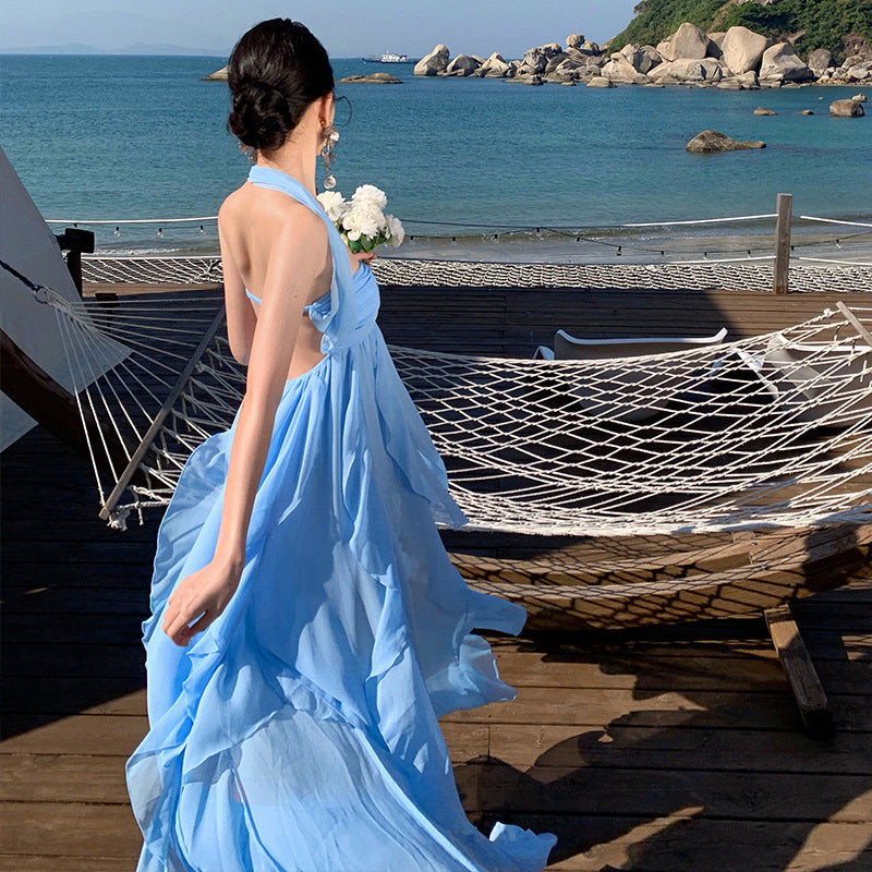 Holiday Super Fairy Wear High-end Seaside Wear Dress