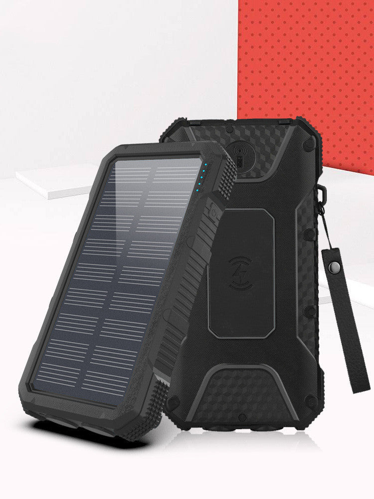 Fast charging compass power bank solar