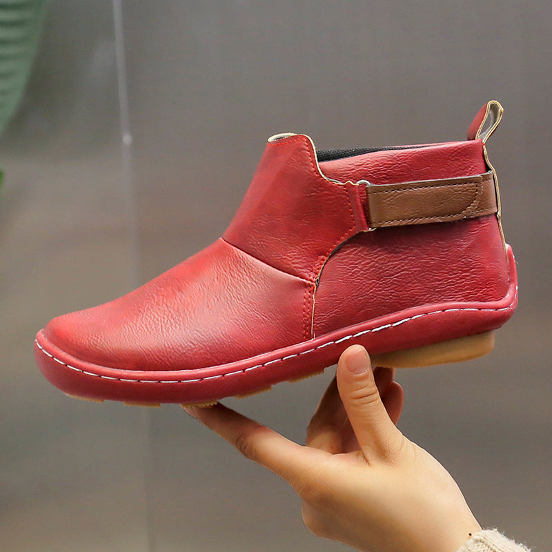 Fall New Women's Cross-border Round Head Casual