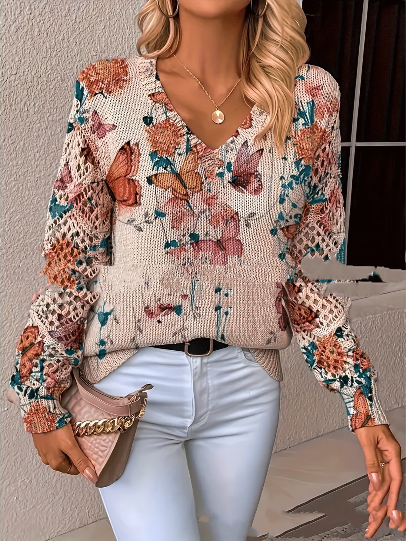 Pullover Long Sleeve Spring And Autumn Sweater