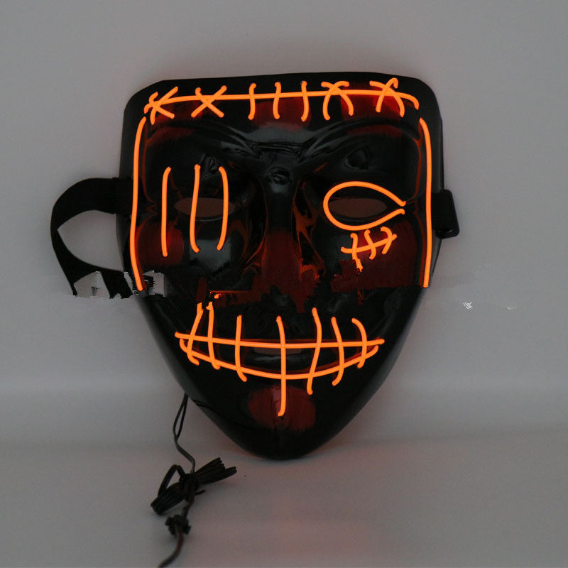Halloween scary face hood decorative