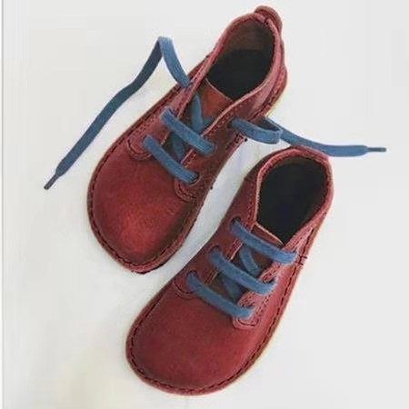 Lace-up Low-top Round Toe Martins