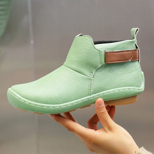 Fall New Women's Cross-border Round Head Casual
