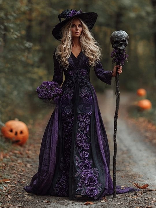 Fashion Casual Halloween New Women's Dress