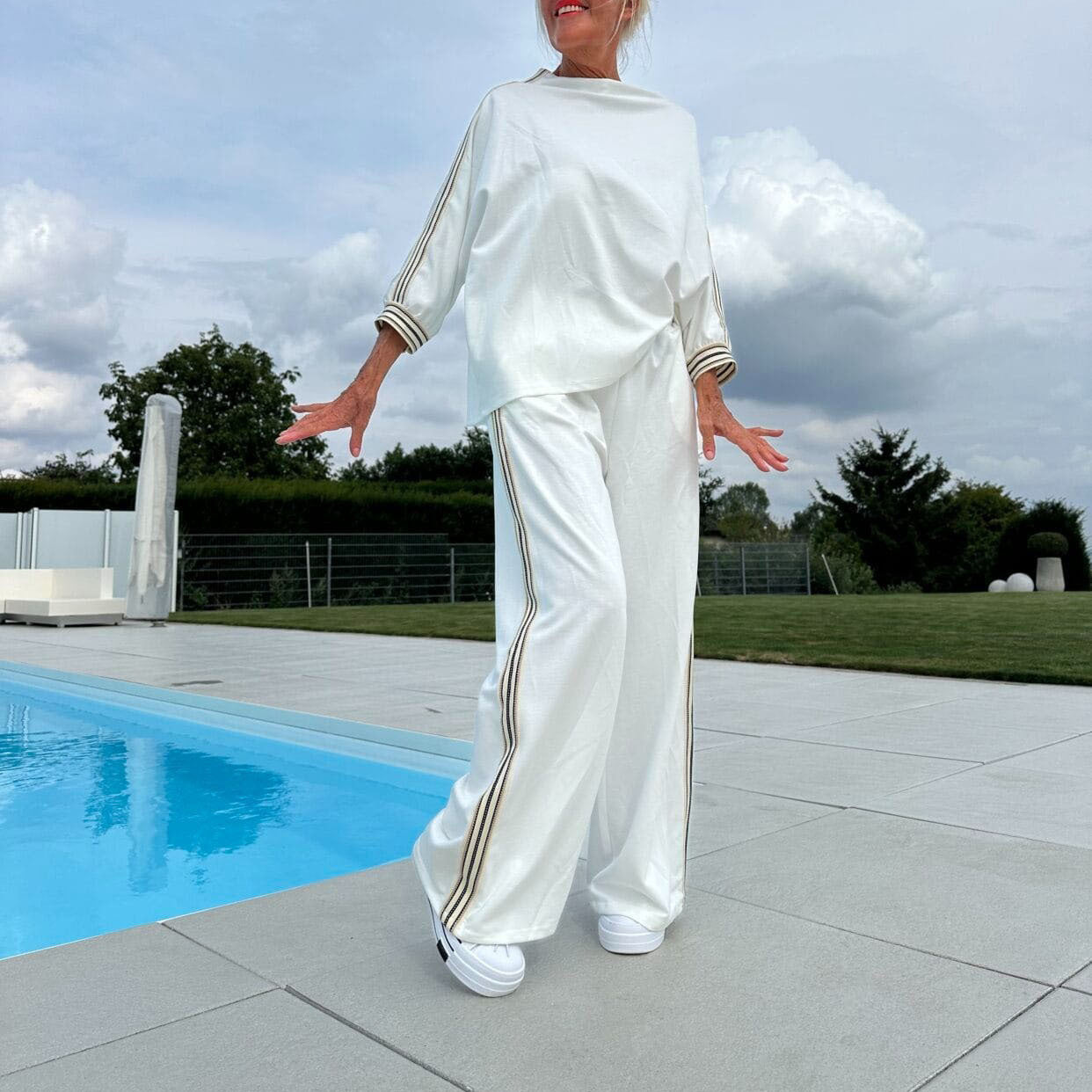 Casual Top Loose Trousers Sports Suit