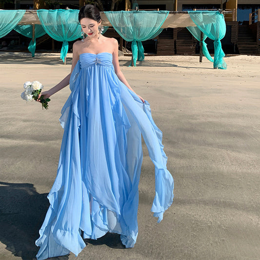 Holiday Super Fairy Wear High-end Seaside Wear Dress