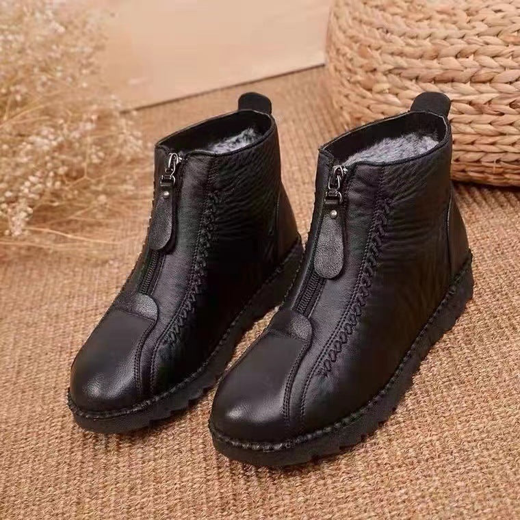 Casual Plus Velvet Padded Snow Boots Mother