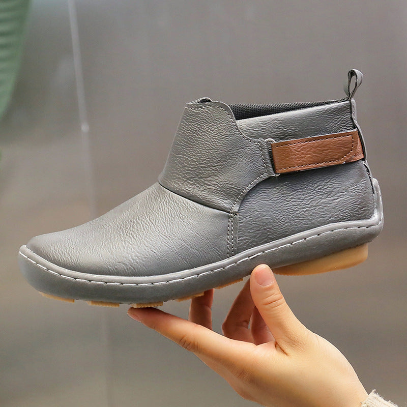 Fall New Women's Cross-border Round Head Casual