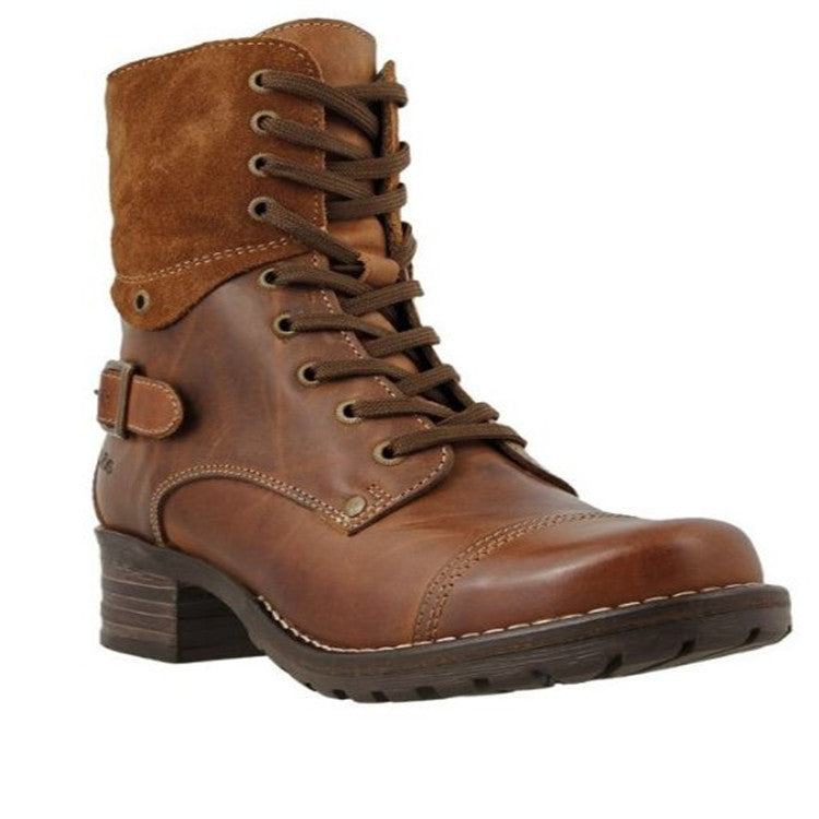 Chunky Heel Martin Boots