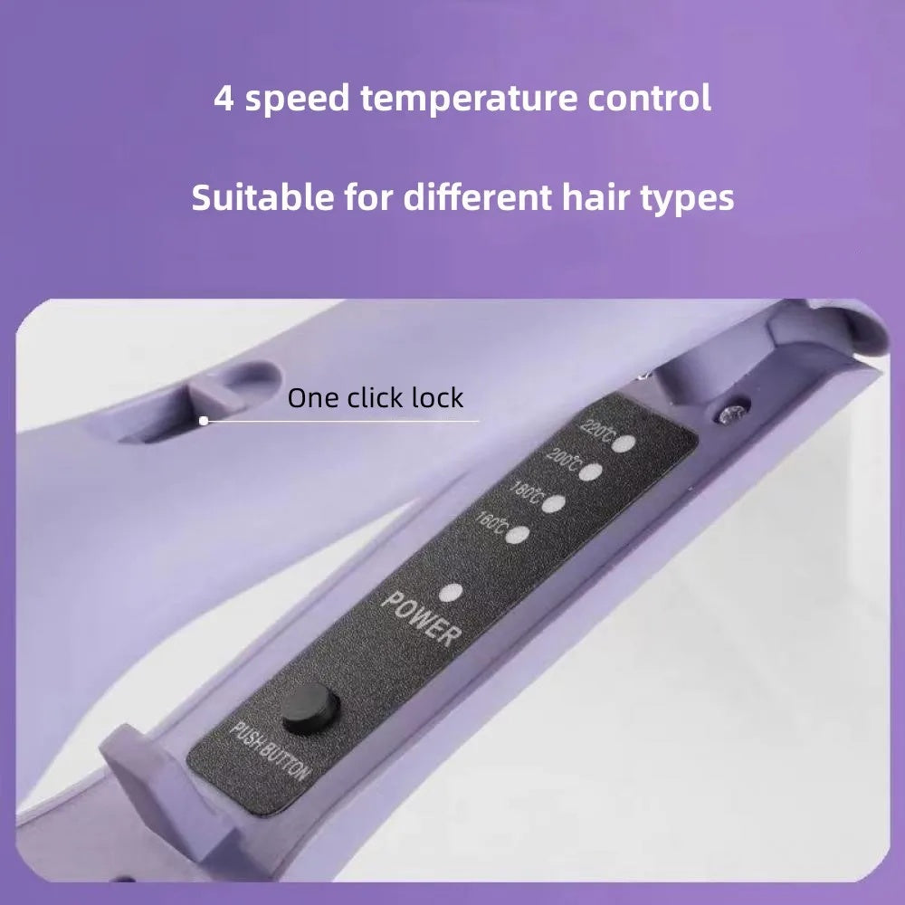 Hair Curling Iron 32mm Deep Wave Hair Curler 4 Temperature Adjustable Fast Heating Crimping Iron Styler Wand For All Hair Style