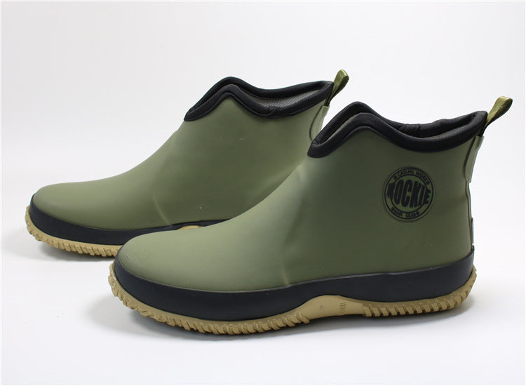 Light Rain Boots Short Fishing Leisure Students