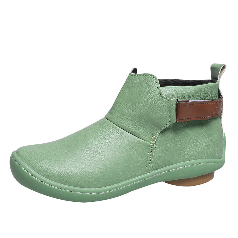 Fall New Women's Cross-border Round Head Casual