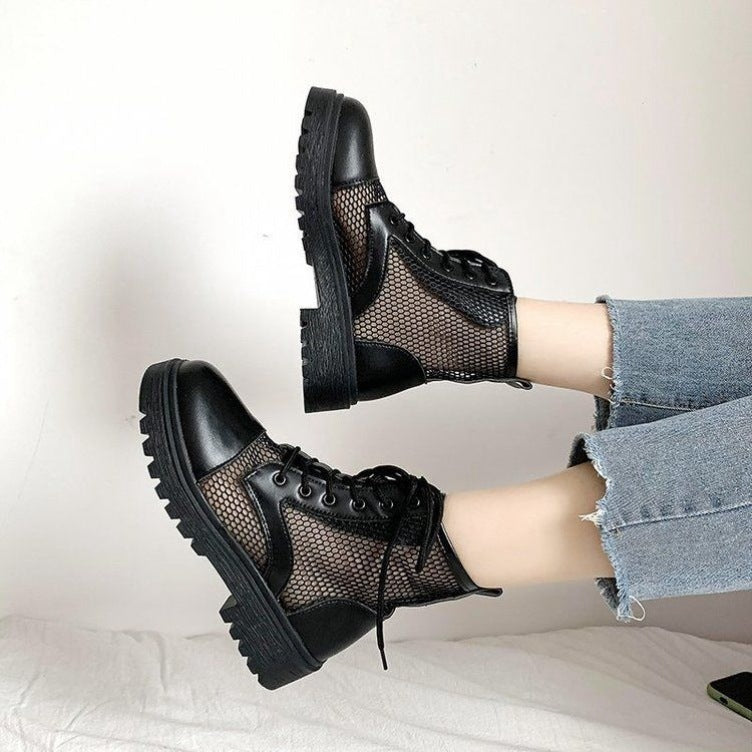 Autumn And Winter New Independent Stand Women's Plus Size One-step Socks Boots