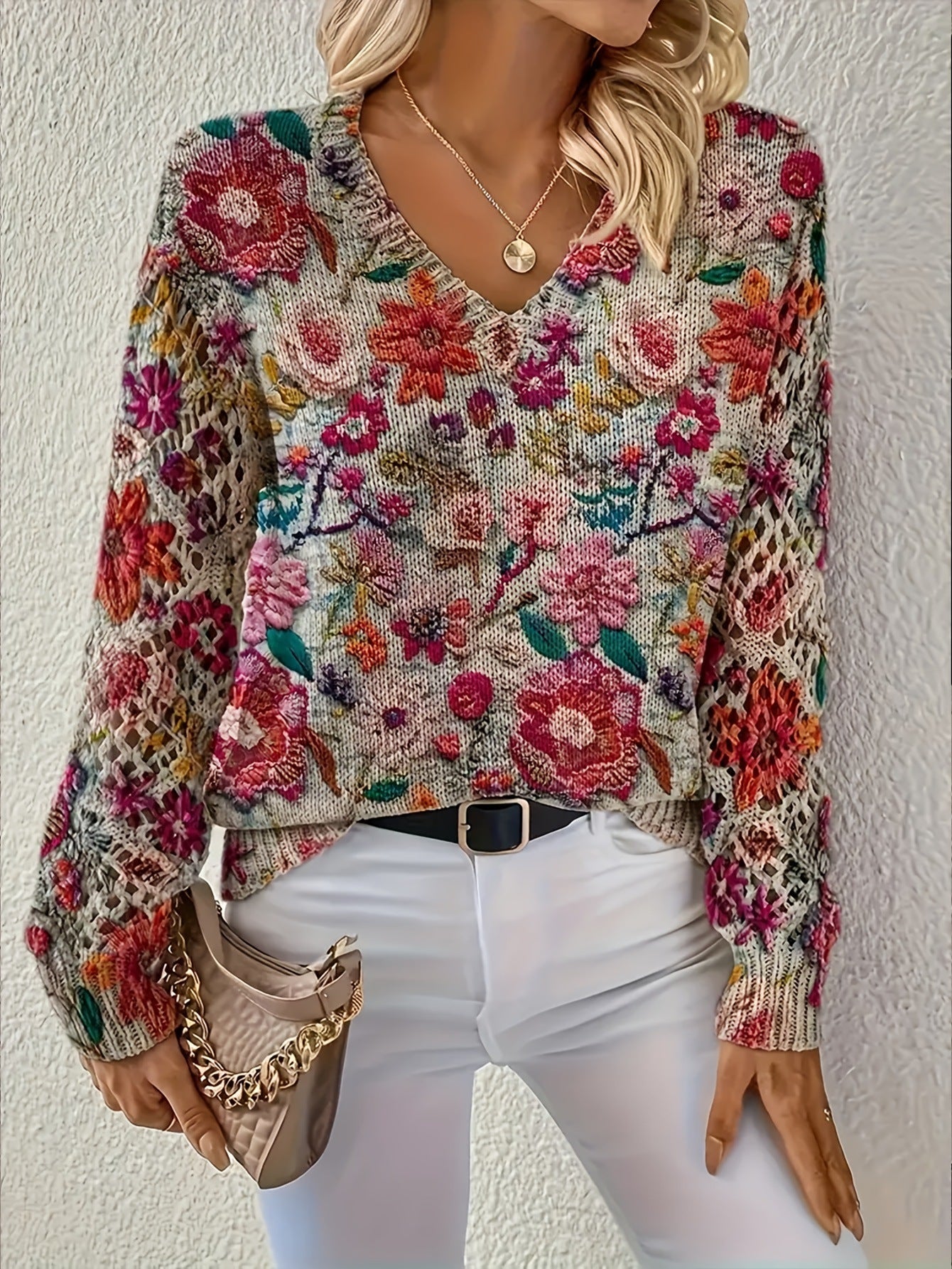 Pullover Long Sleeve Spring And Autumn Sweater