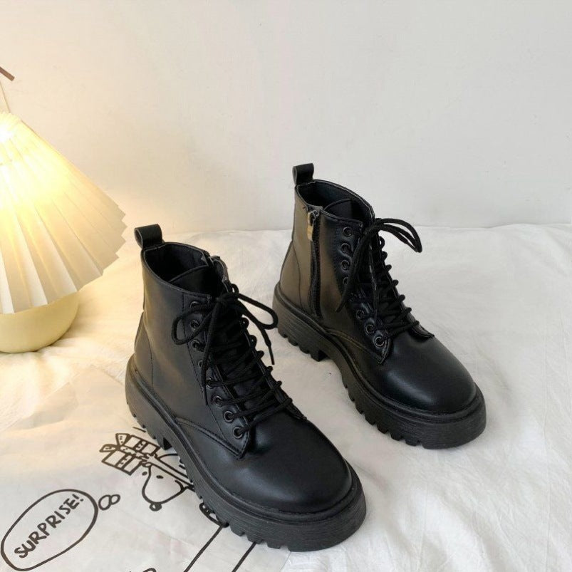 Autumn And Winter New Independent Stand Women's Plus Size One-step Socks Boots