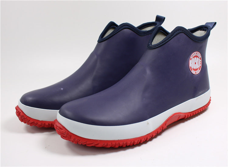 Light Rain Boots Short Fishing Leisure Students