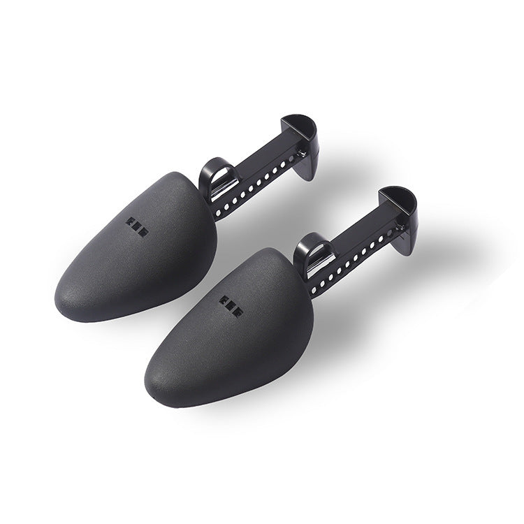 Black Adjustable Anti-wrinkle Plastic Shoe Stretcher