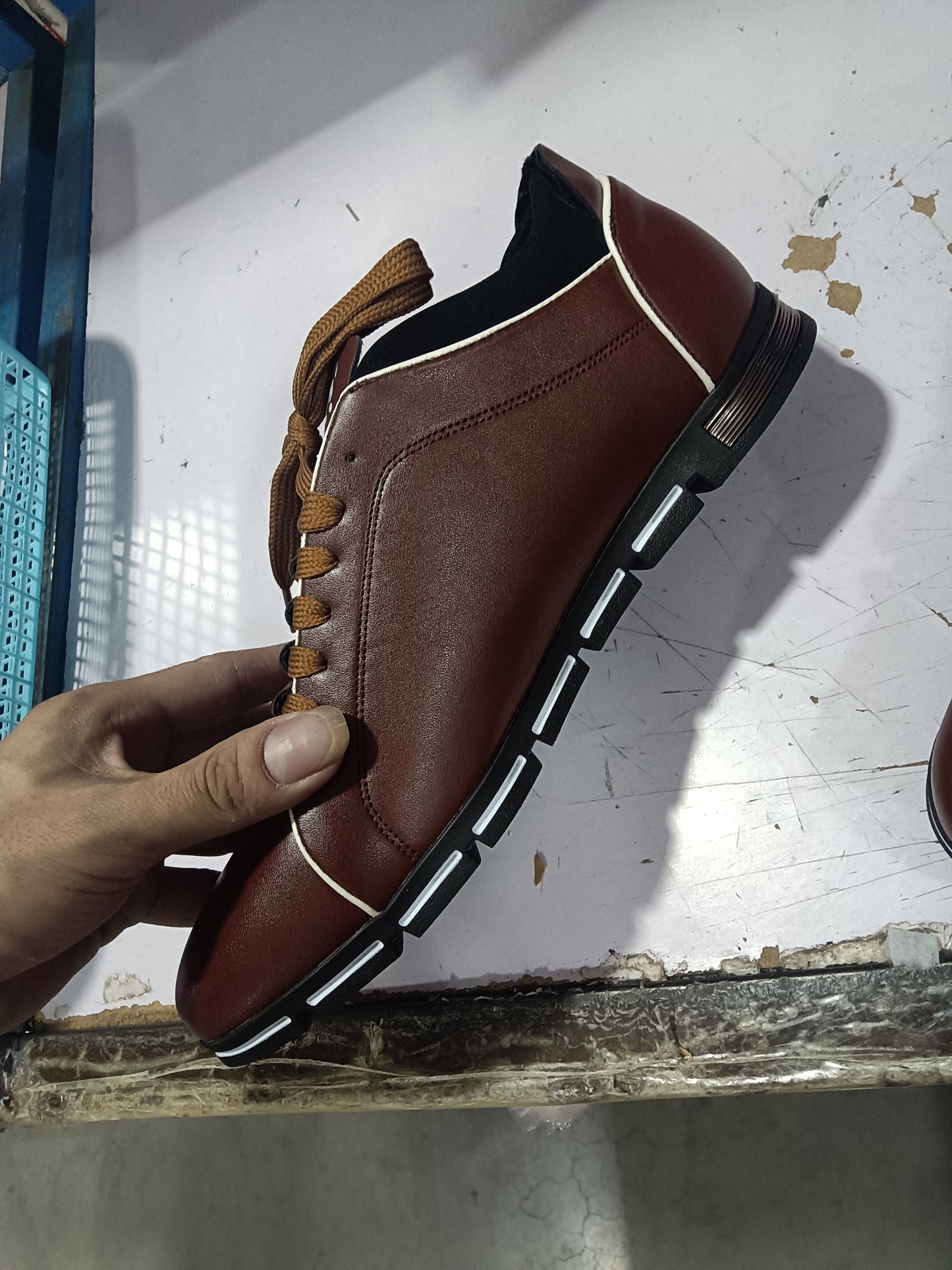 Four seasons sports and leisure men's shoes with men's breathable fashion trend low shoes single shoes