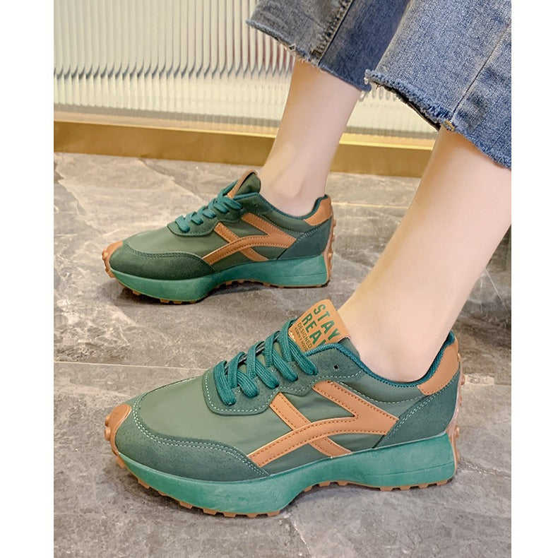 Women's Single-lining Platform Casual Dad Sports Shoes