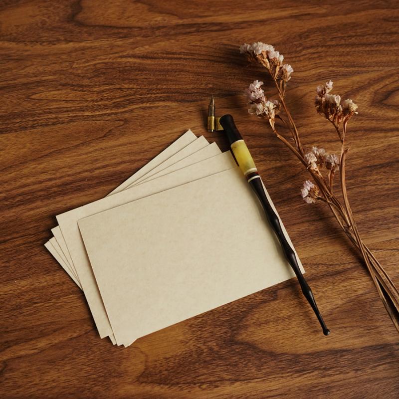 Calligraphy Postcard Writing Paper A4 Paperboard