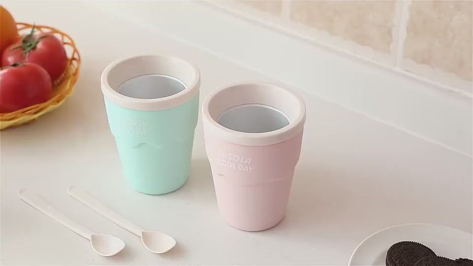Slushy Mug Magic Slush Ice Maker Machine Freeze Cu